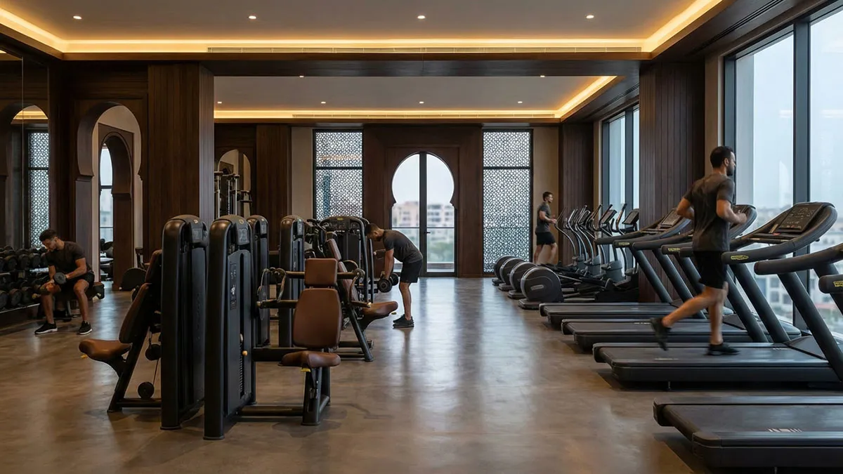 Salle de sport à Agadir moderne avec équipements premium
