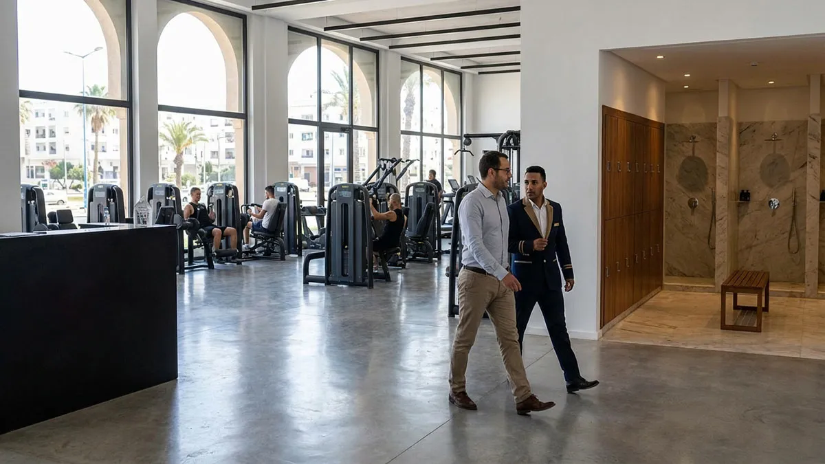 Visite d’une salle de sport à Agadir avant inscription et essai