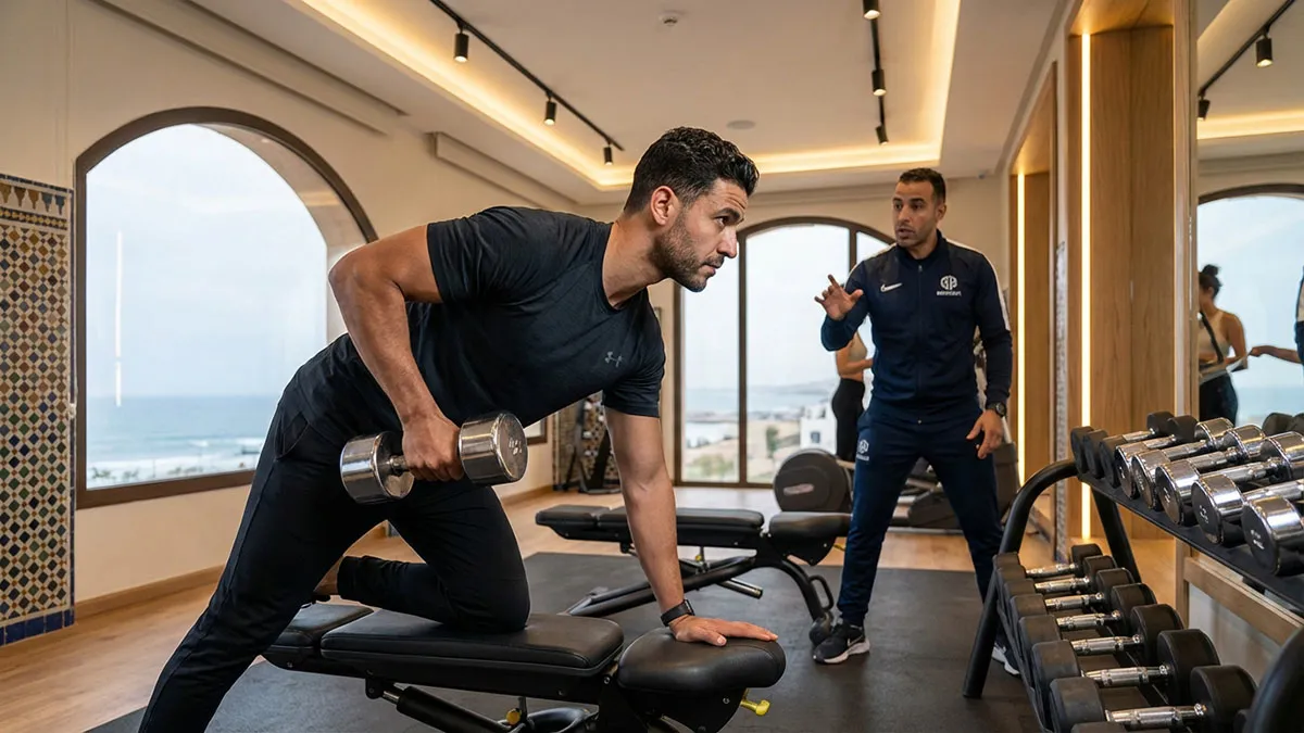 Débuter la musculation à Agadir avec méthode et accompagnement