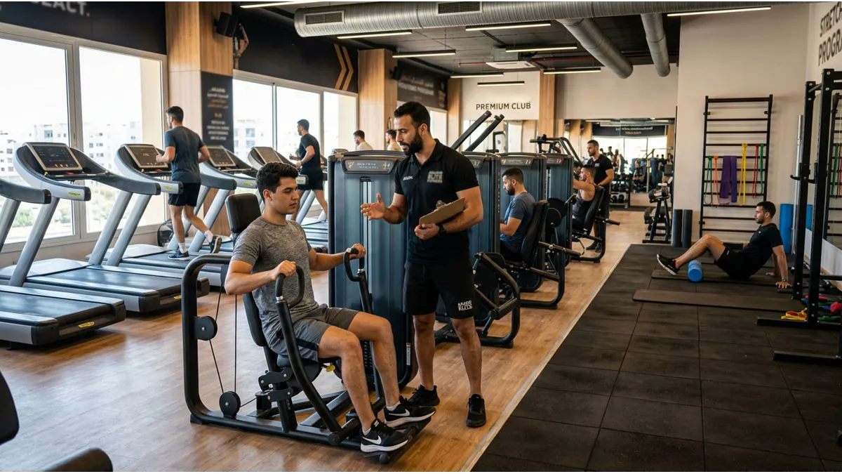 programme remise en forme à Agadir pour débutant en salle
