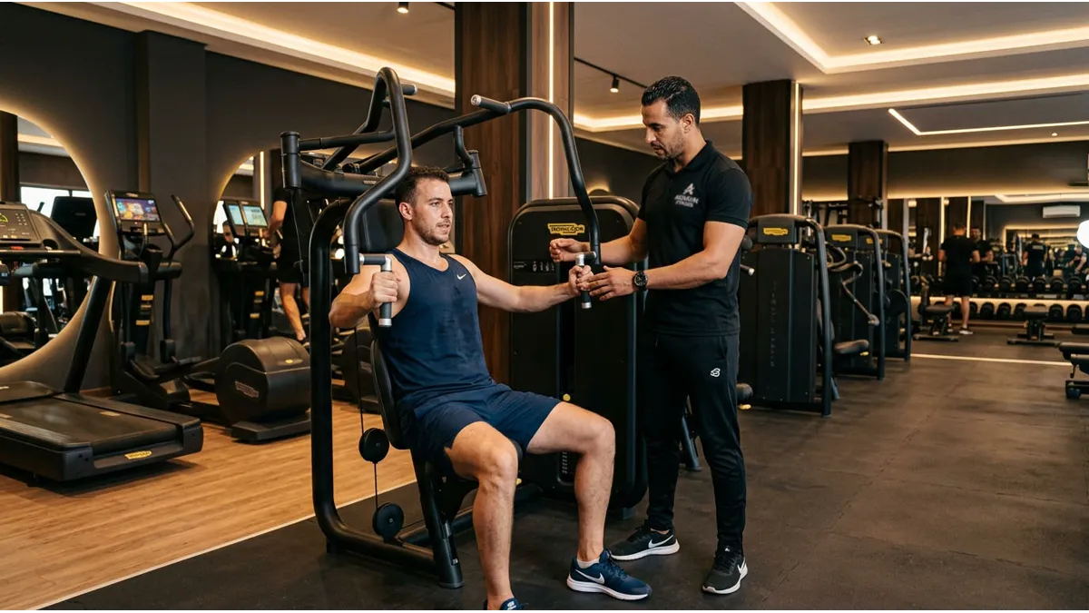 remise en forme à Agadir dans une salle de sport premium