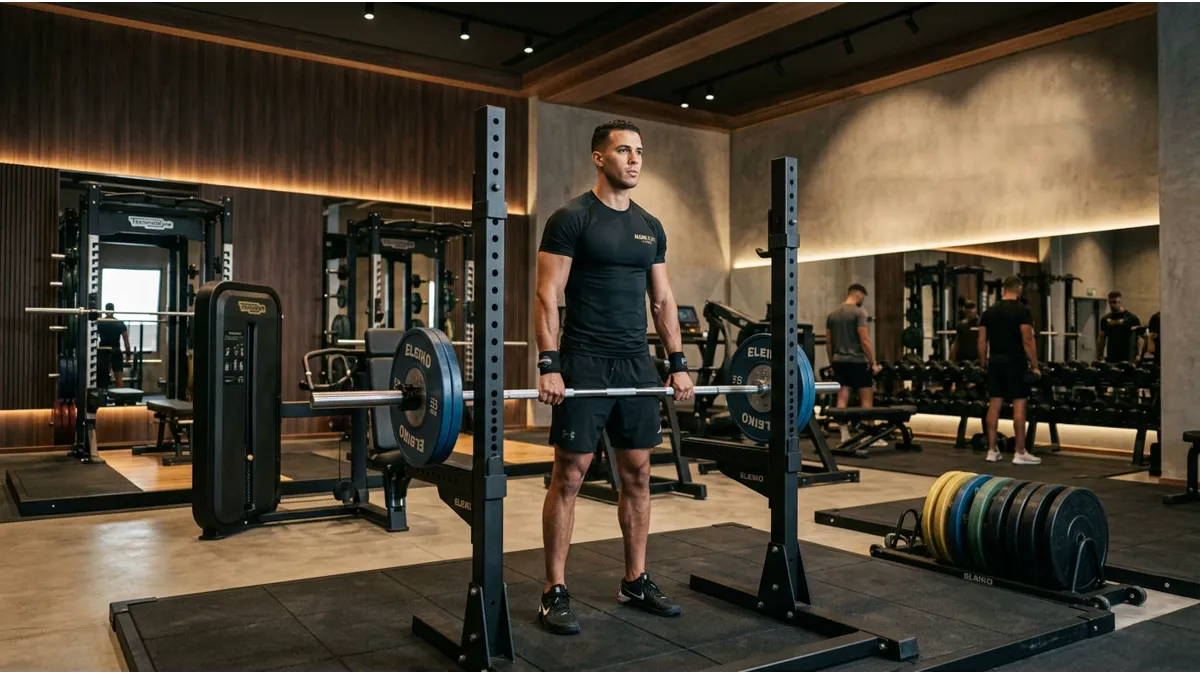 sèche musculaire à Agadir dans une salle de sport premium bien équipée