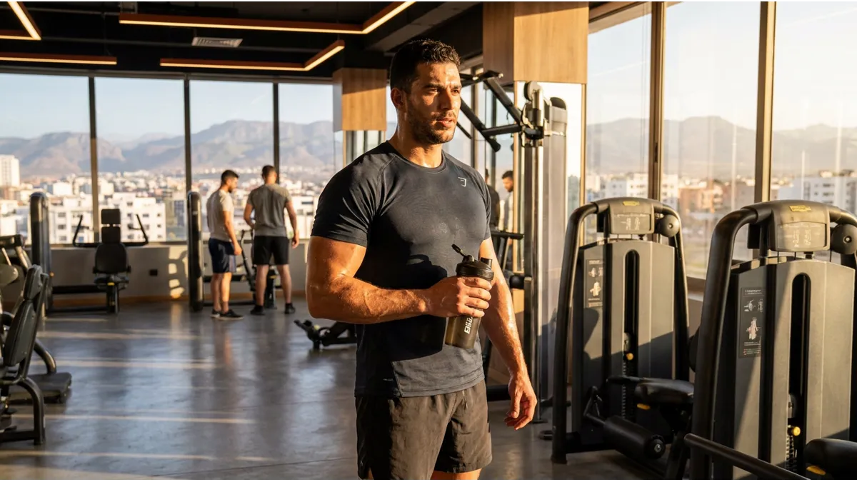 Whey protéine à Agadir après une séance de musculation