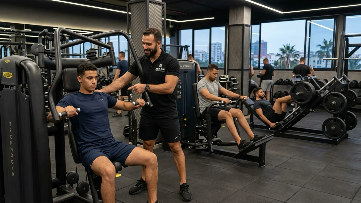 Choisir des machines de musculation à Agadir selon son objectif