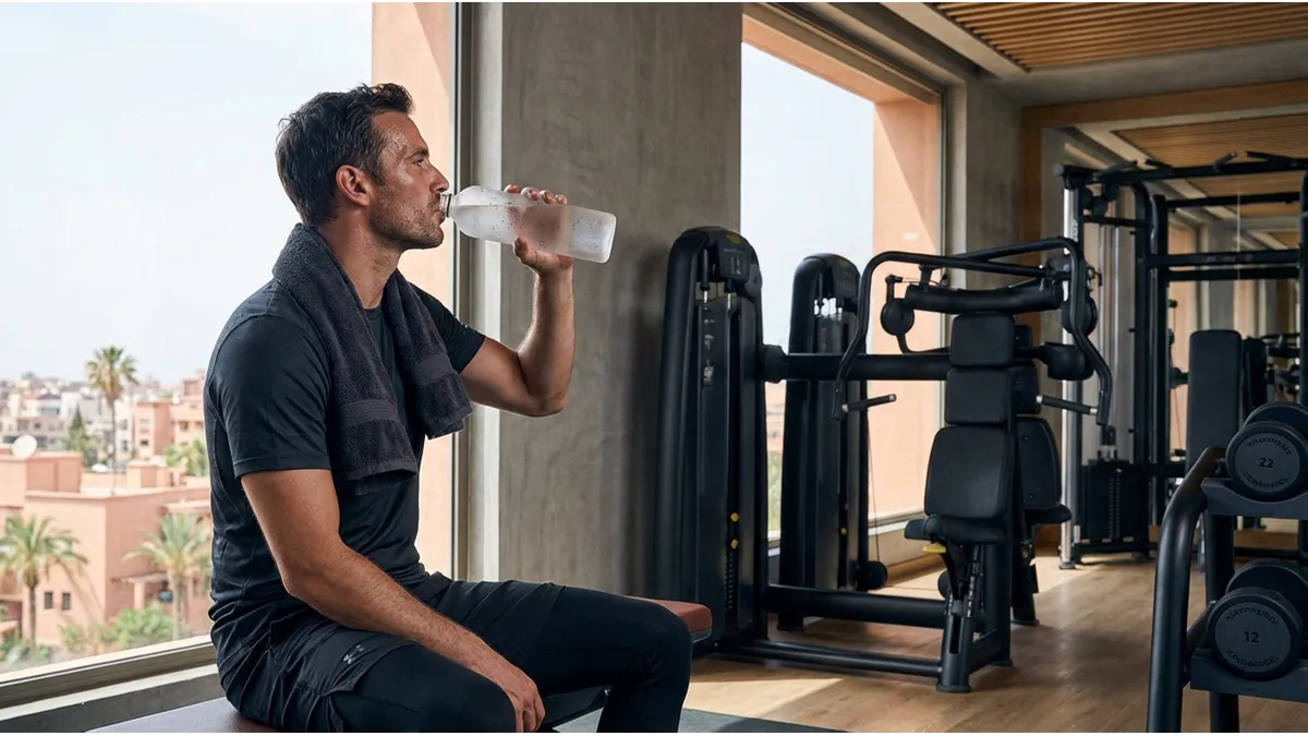 Récupération musculaire à Agadir grâce à une bonne hydratation après l’entraînement