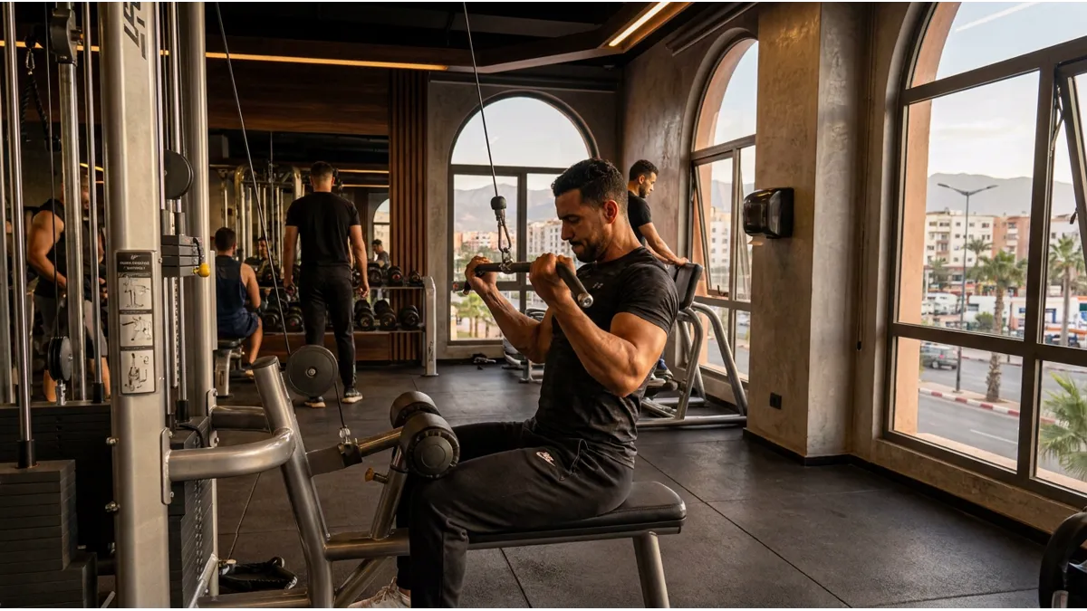 Créatine en musculation à Agadir et entraînement premium